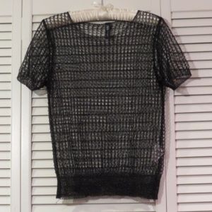 Zara Mesh Top